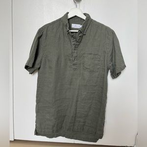 Onia Men’s Linen Polo Shirt